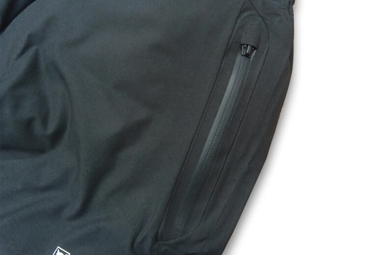 止水ファスナーポケット