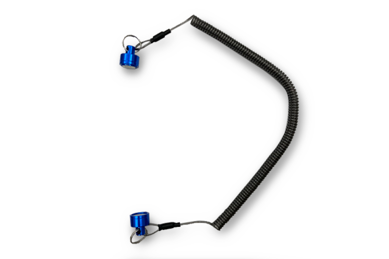 紛失防止のスパイラルコード