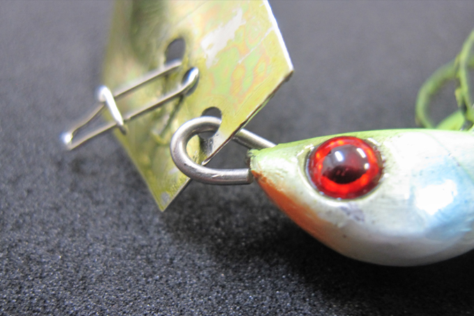 Jackall Lures - #Jackall Keeburn blade bait. The circuit board