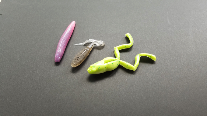 ヤミィフィッシュ、リズムグラブ、クローンフロッグ