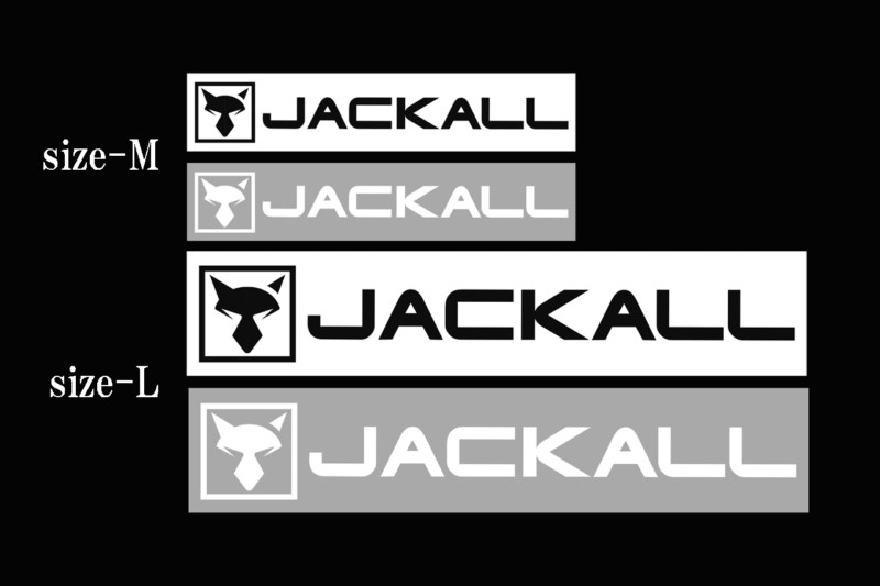 Jk Cutting Sticker カッティングステッカー 長方形 Fresh Water バス釣り Jackall ジャッカル ルアー