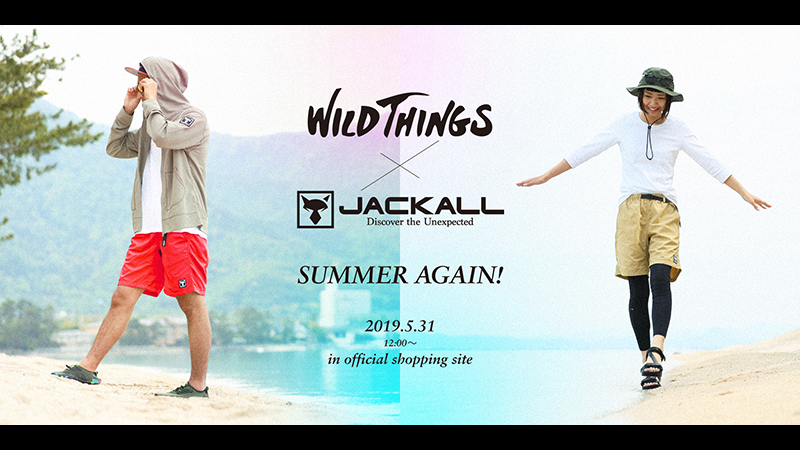 WILDTHINGS との2019 SSシーズンコラボレーションアイテムがリリースに
