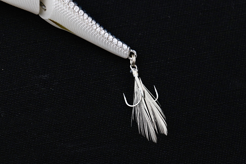 Special feather hook