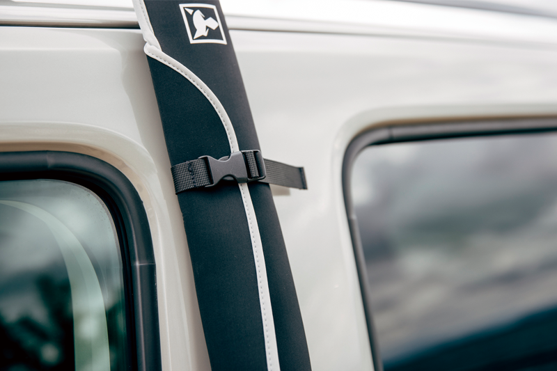 上部の調整ベルト