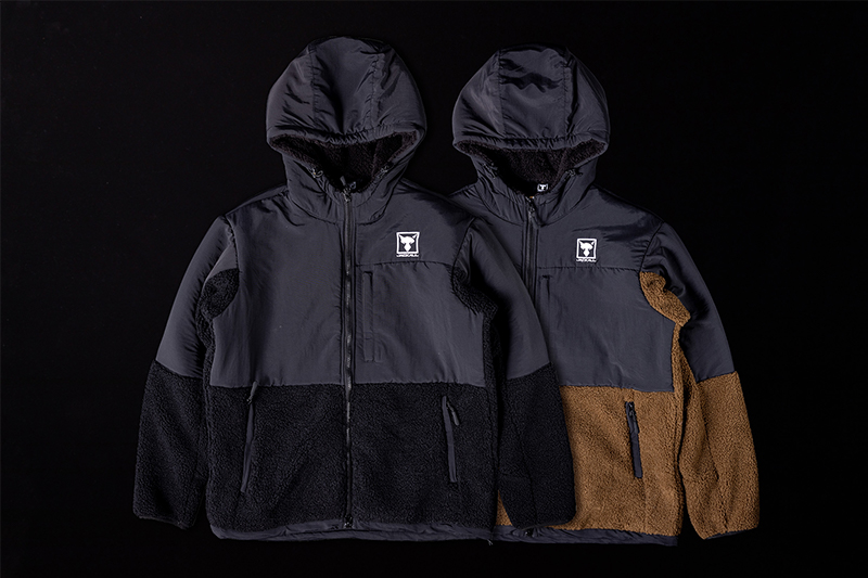 FLEECE HOODIE JACKET / フリースフーディジャケット