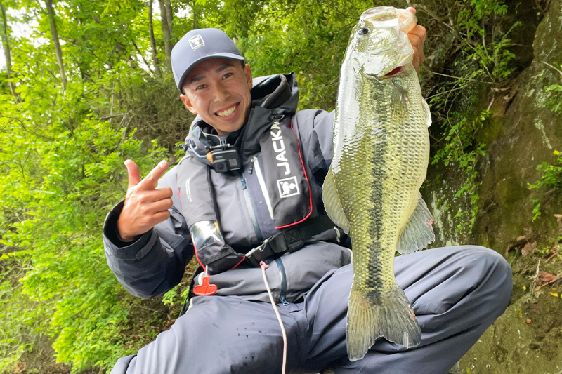 Site fishing training in Lake Sagami/Yuta Amano