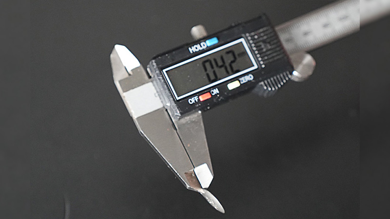 コンマ1mm、コンマ1gのこだわり