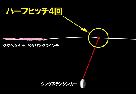 バチコンアジング リグ紹介 Salt Water 海釣り Jackall ジャッカル ルアー