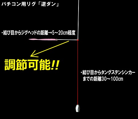 バチコンアジング リグ紹介 Salt Water 海釣り Jackall ジャッカル ルアー