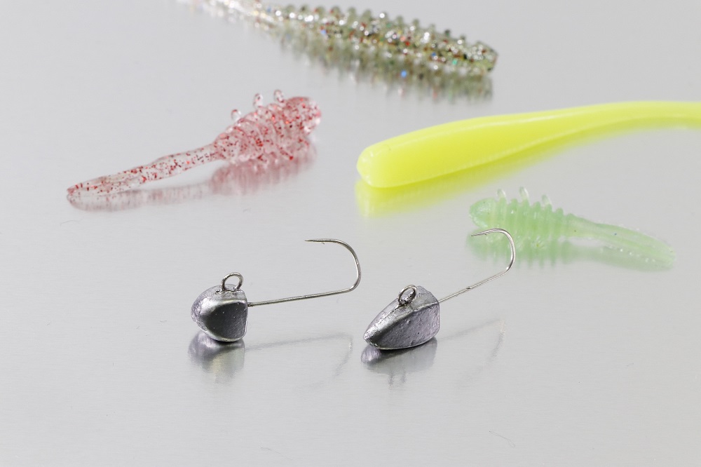 softbait is hard to slip! jig head for aging