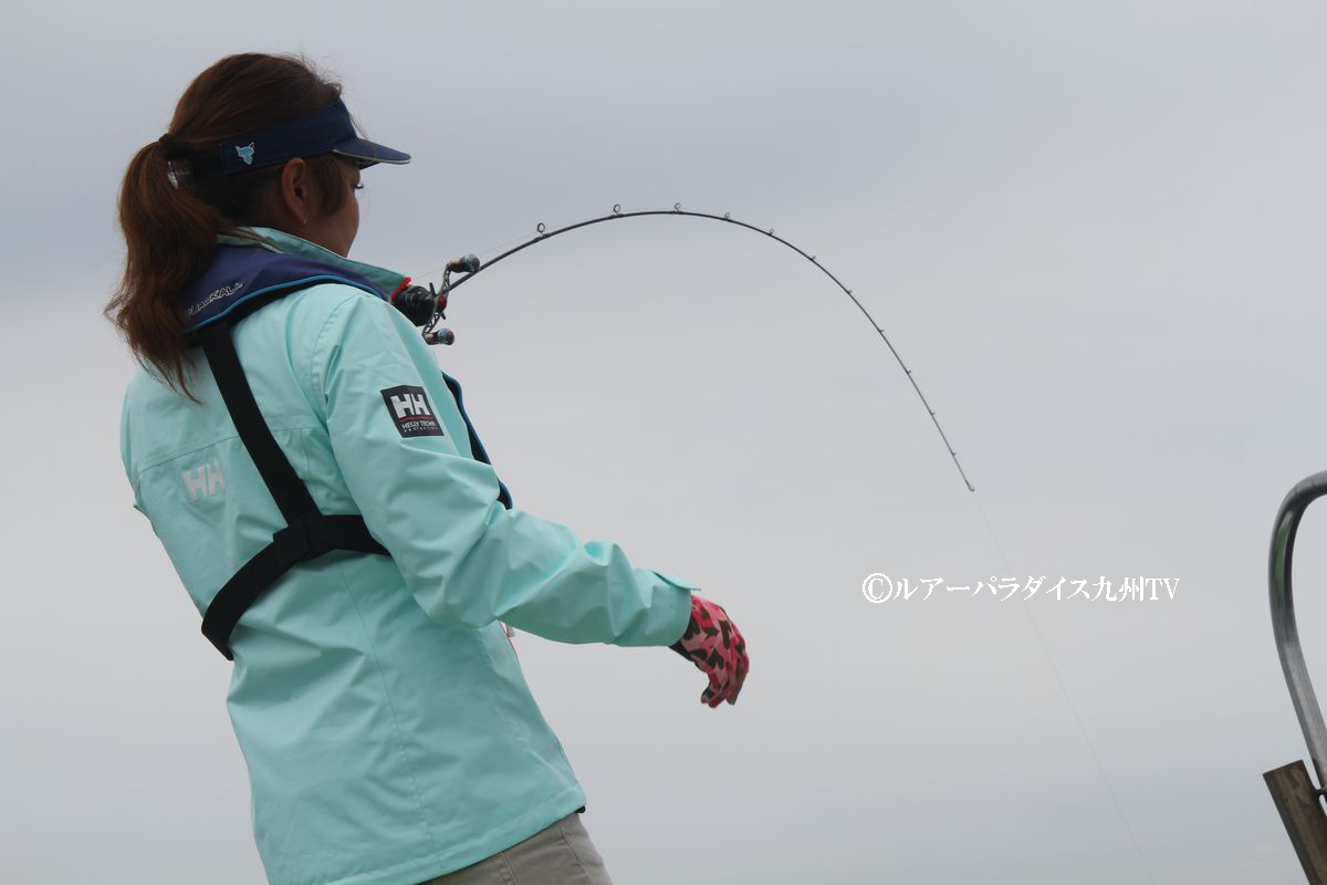 田中亜衣・ルアーパラダイス九州TV出演