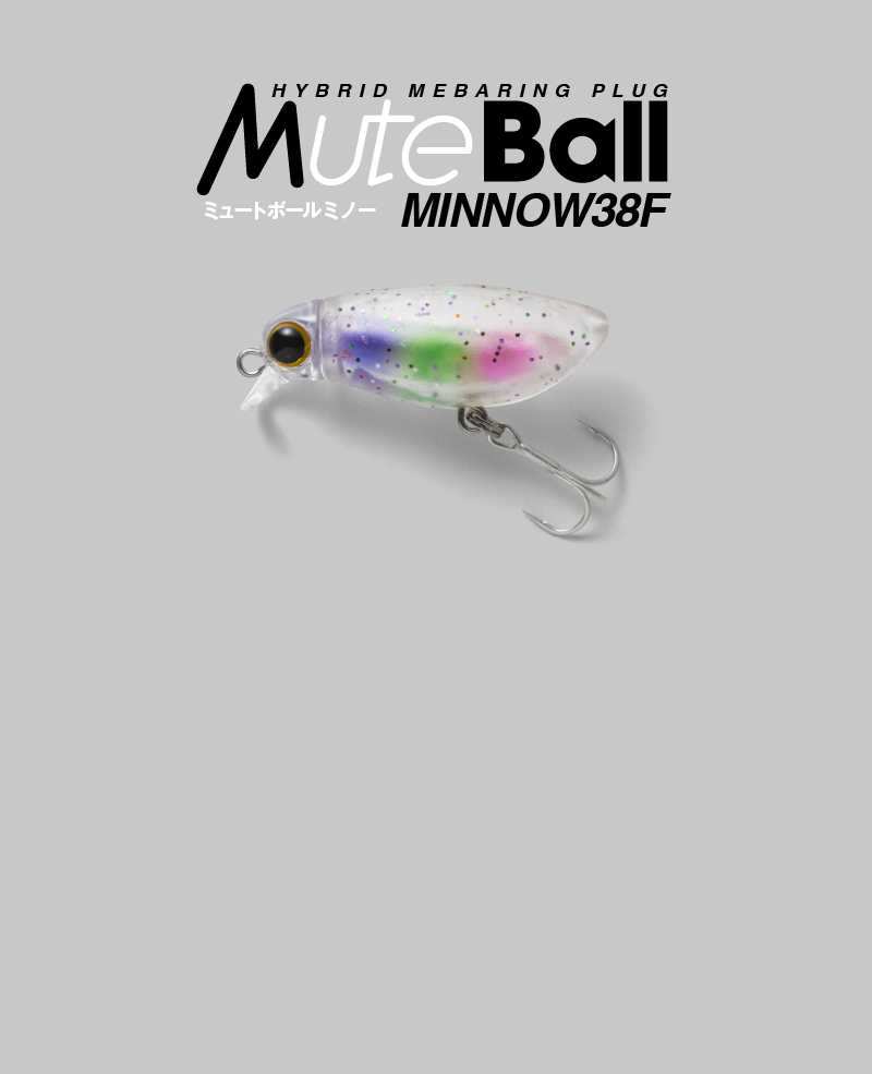  MUTEBALL MINNOW 38F/ミュートボールミノー38F