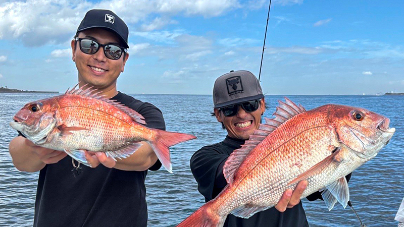 マスターカーリーが魅せた、秋の東京湾タイラバ劇場/小野正樹