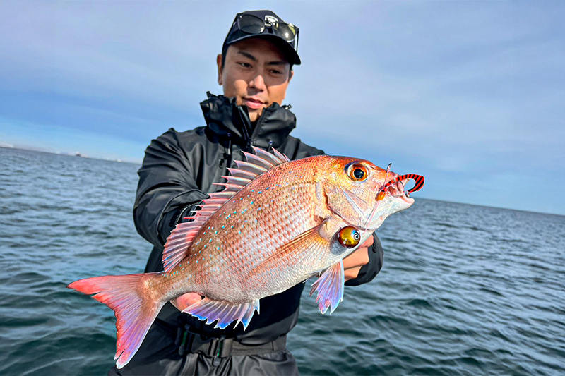 “タッチ＆ゴー″が決め手！晩秋の真鯛ゲームレポート/小野正樹