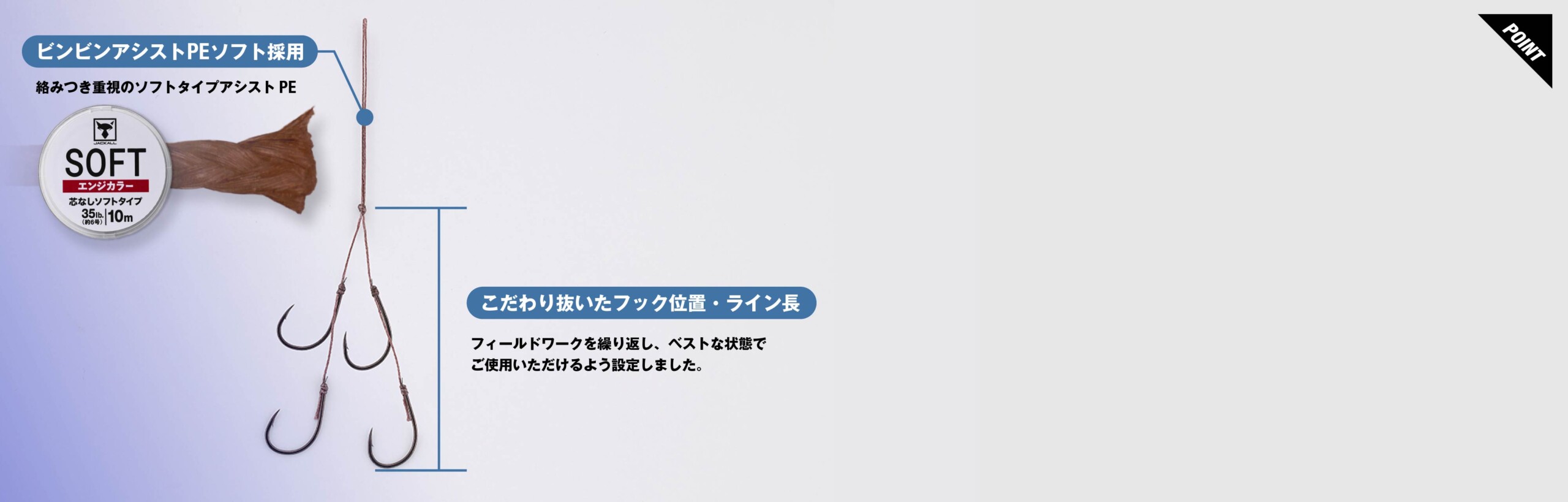 BINBIN HOOK SOUHA ASSISTPLUS ビンビンフック 蒼刃 アシストプラス 
