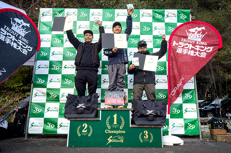 トラウトキング選手権大会地方予選TIMON×XBRAIDCUP優勝/鈴木将人