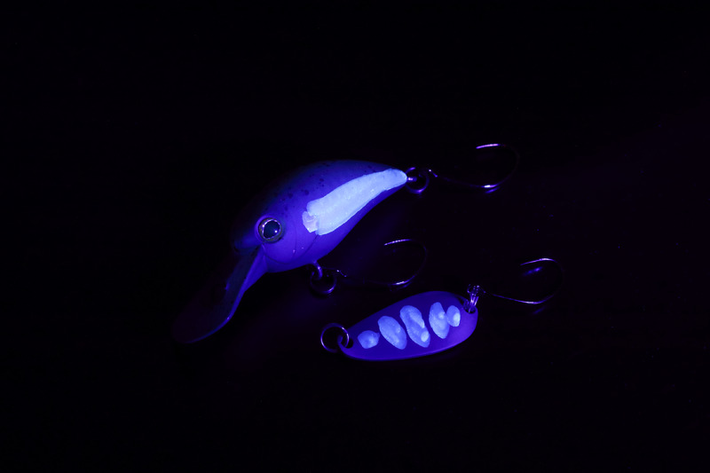 Keimura processing is possible on the hardbait (with UV light and Keimura clear is used)