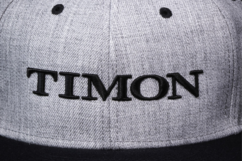 Embroidered TIMON logo