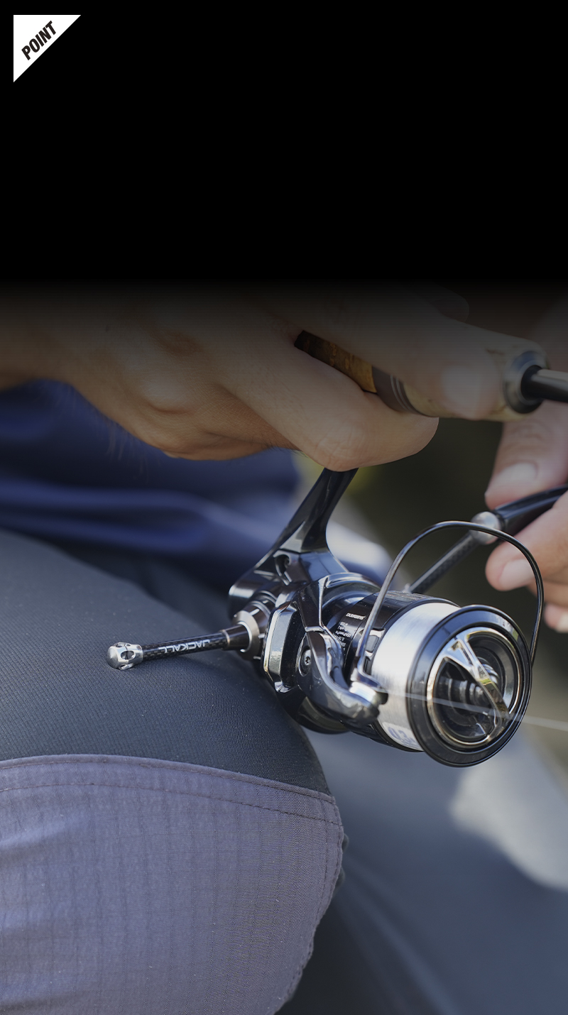 Carbon Reel Stand カーボンリールスタンド 